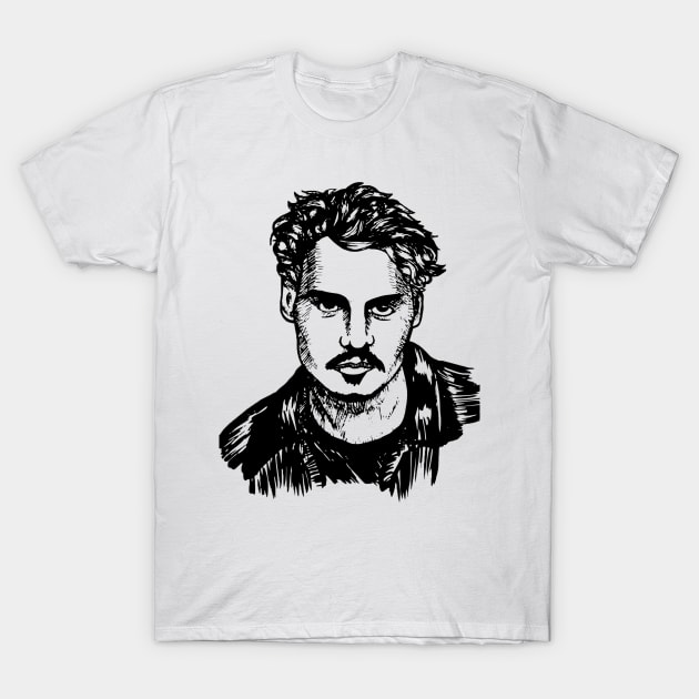 The Depp T-Shirt by LaurTheDino